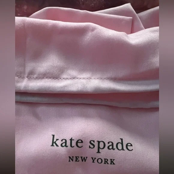 Authentic Kate Spade Medium Anyday Shoulder Crossbody Bag Pink Leather Tote - Picture 9 of 9